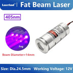 Red Green Blue Fat Beam Laser Module Diode for Halloween Haunted House Escape Room KTV Bar Ball