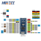 1-10pcs For Nano V3.0 Micro Controller Module ATmega328P Module Nano Board CH340 USB Cable Compatible with Arduino Nano V3.0