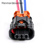 1 Set 3 Pin Female Engine Ignition Coil Electrical Cable Connectors Wire Harness Plug 13801763 F872100