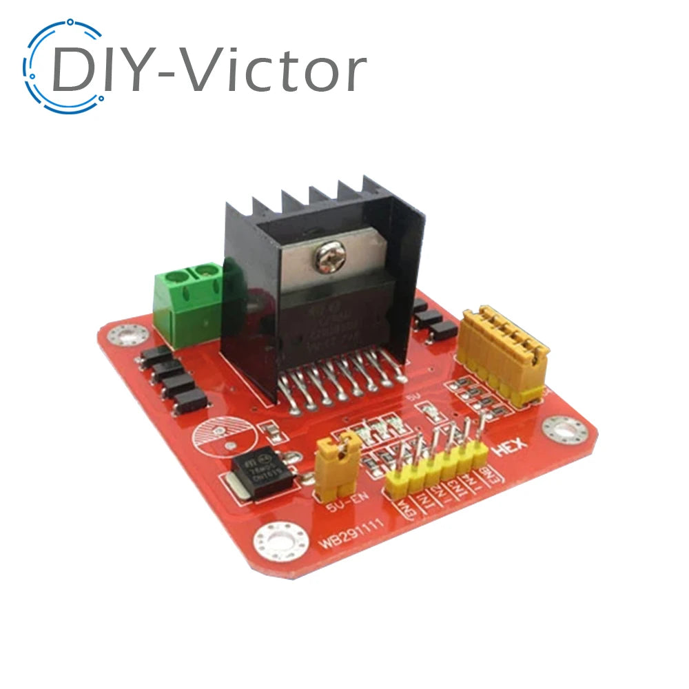 2 CHANNEL PWM Speed adjustment L298N New Dual H Bridge DC Stepper Motor Drive Controller Board Module for arduino Diy Kit