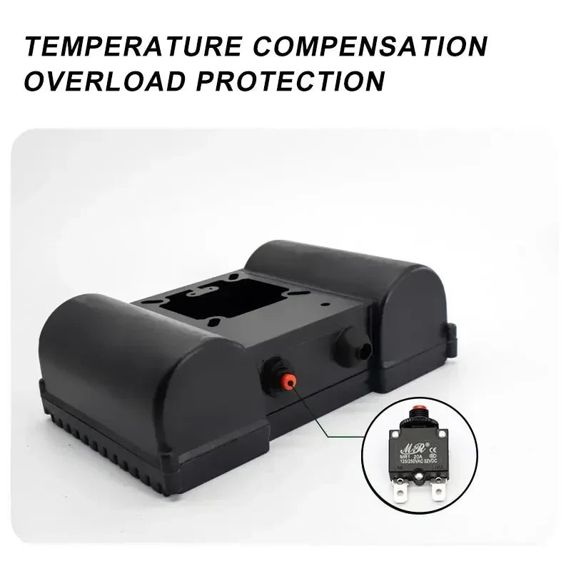 5Pcs Circuit Breaker Overload Protector Switch Fuse 10A 12A 15A 18A 20A 25A 30A 3A 4A 5A 8A Resettable 220V with Waterproof Cap