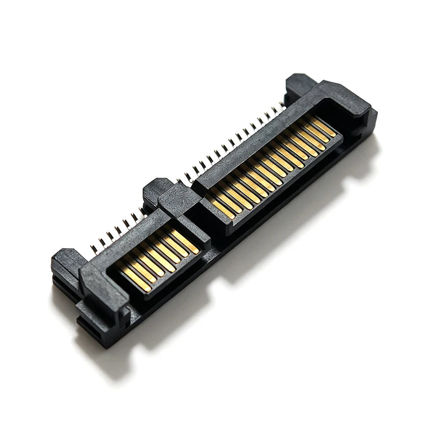 3/5PCS SATA7+15P Sinking Board 1.0 Male Socket Solid State Drive Plug SATA 22PIN SMT Male Head Notebook Hard Drive Connector