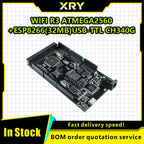 XRY Mega2560 WiFi R3 ATmega2560 ESP8266 32Mb memory USB-TTL CH340 Compatible for Arduino Mega NodeMCU For WeMos MEGA 2560 NEW