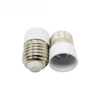 2pcs E27-E14 Lamp Holder Converter E14 Bulb Socket Adapter Fireproof Material Screw Mouth Lamp Socket Changer