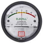 ELECALL EM2000 Differential Pressure Gauge Pa/Kpa/psi/mmH₂O for Air Gas Meters Barometer Pressure for Clean Room