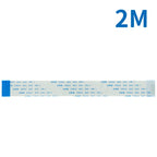 Flexcable For Raspberry Pi Model B+ 2M 1M 50CM 30CM 20CM 15CM 15 Pins Ribbon Flex Cable 1.0mm AWM 20624 80C 60V VW-1 YANXD