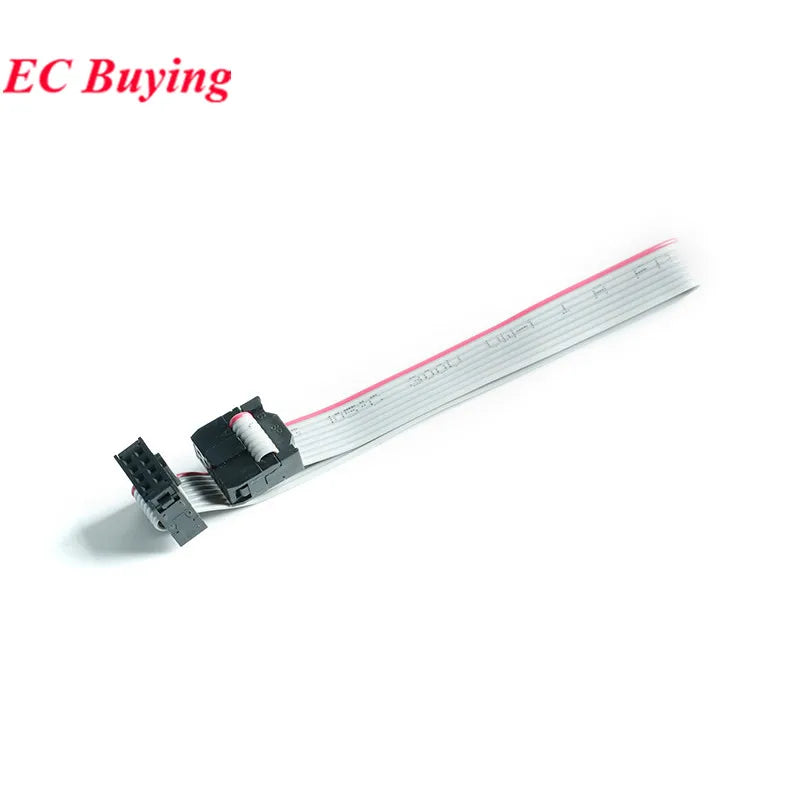 Gray Flat Ribbon Cable 1.27MM 2.0MM 2.54MM Pitch AVR 20cm Data Line Wire FC-6/8/10/12/14/16/20/24/26/30/34/40/50P Pin Connector