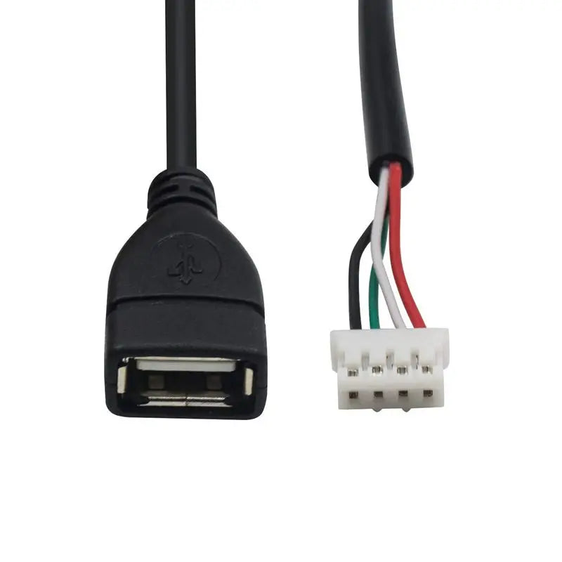 USB 2.0 to PH2.0/XH2.54/mx1.25 Data Cable, 4-Pin PH2.0 Pin to USB 2.0 Connection Cable, Small Motherboard USB Pin