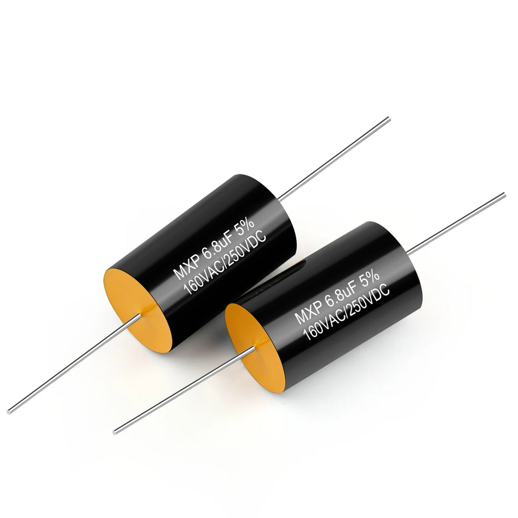 2Pcs Audio Capacitor MXP Audiophile Frequency-Divided Divider 250V/160V 0.22UF 0.68UF 1.5UF 2.2UF 4.7UF 6.8UF 10UF 18UF 22UF