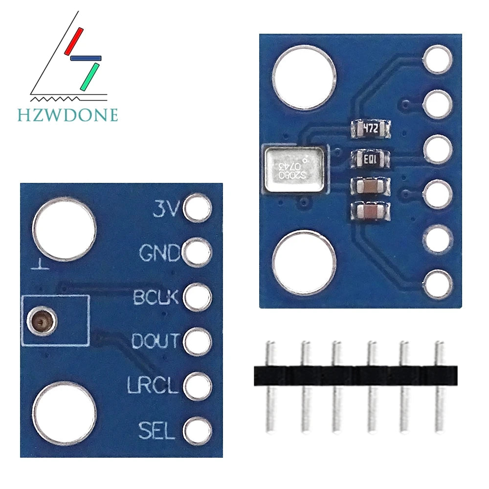 GY-SPH0645LM4H I2S MEMS Digital Microphone Module Sound Voice Sensor Board For ESP32 Arduino Raspberry Pi Audio Recording