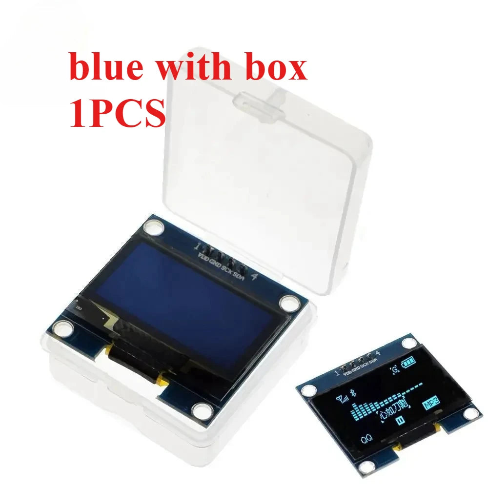 1-3pcs 1.3 Inch OLED Module White Color 128X64 OLED LCD LED Display Module 1.3 IIC I2C SPI Communicate for arduino Diy Kit