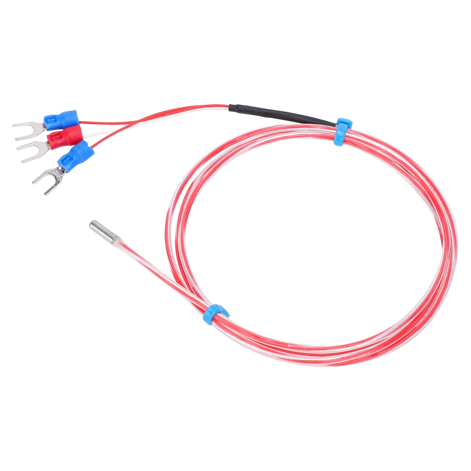 Temperature Sensor Thermistor Waterproof Probe 3 X 20mm Temperature Sensor Probe 50 To +300℃ PT100 Temperature Sensor