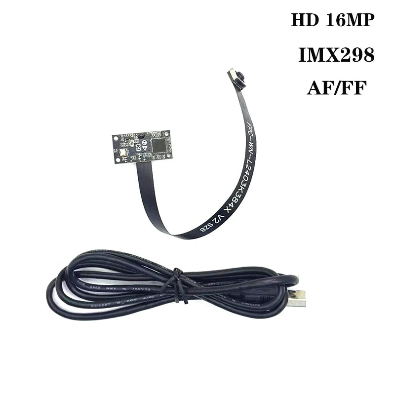 4K 16MP IMX298 Sensor USB camera module Auto focus/fixed focus 78° Plug-and-play without driverUsed for shooting documents