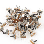 20PCS Toggle Switch SS12D00 DIP Slide Switch 3Pins SS12D00G3 The Power Switch Hand Shank