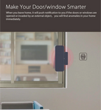 Tuya Wifi Door Sensor Window Entry Sensor Security Burglar Magnetic Sensor Alarm Smart Life Work With Alexa Google Home