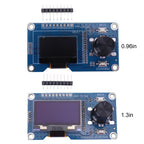 OLED Display with Rotary Encoder Module 1.3/0.96 Inch EC11 Encoder OLED Combo Board Maker Education OLED Kit for Arduino STM32