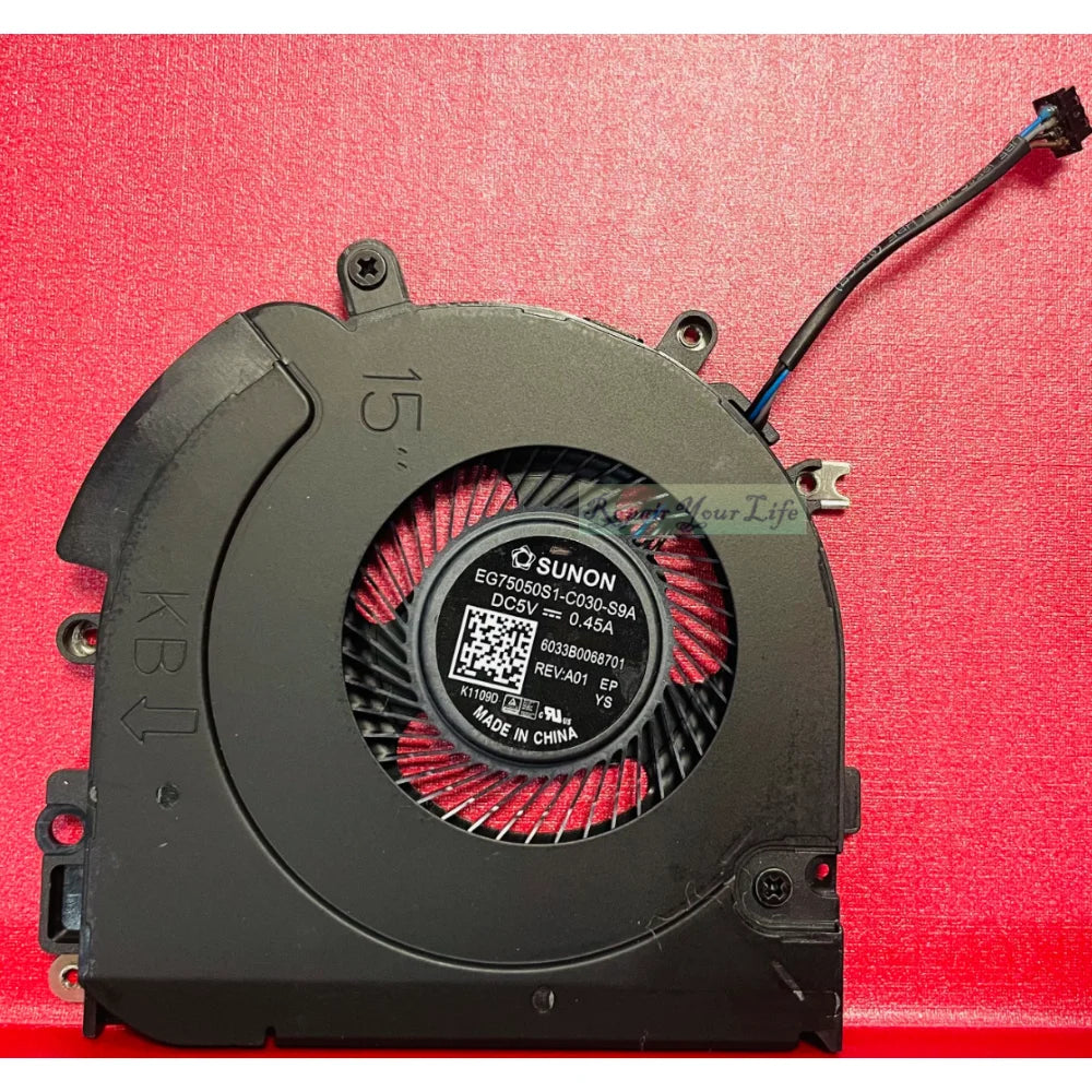 840G5 Laptop CPU Cooling Fan for HP for EliteBook 745 755 840 850 G5 ZBook 15uG5 L22307-001 EG75050S1-C030-S9A 6033B0059801 New