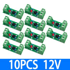 1~20PCS 1 Channel Way Optocoupler Isolation Module PC817 3V-5V 12V 24V Photoelectric Isolator Rail Holder PLC Drive Motor Board