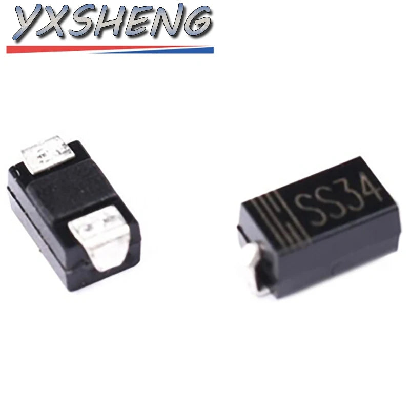 100PCS SS34 SMA 1N5822 SMD IN5822 Schottky Diode