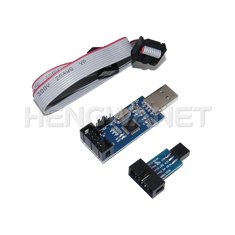 ATMEGA128 Support Win7 64K 10Pin To 6 Pin Adapter Board USBASP USBISP AVR Programmer USB ISP USB ASP ATMEGA8