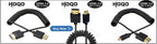 Ribbon FPV HDMI-Compatible Connector Flexible Flat Cable Raspberry Pi 4 Micro HDMI to HDMI/Mini HDMI Female 90 Degree FFC 20pin