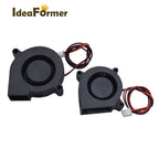 DC Cooling Fan 5V 12V 24V 3010/4010/5015/5010 Dupont Wire Cooler 5015 Turbo Blower Radiator Fans for 3D Printer Cooling