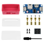 Raspberry Pi Zero 2 W Ethernet / USB HUB HAT (B) for Raspberry Pi Series 1 x RJ45 3 x USB 2.0 Interface for Raspberry Pi Zero