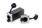 1pc New Arrival Waterproof Network Connector RJ45 Ethernet Connector Female Panel Mount Sockets IP65 Level