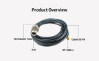 Outdoor LoRa Antenna 868 MHz for Meshtastic Helium Miner 868MHz Hotspot Antennas for Lorawan Long Range RP SMA Male with Cable