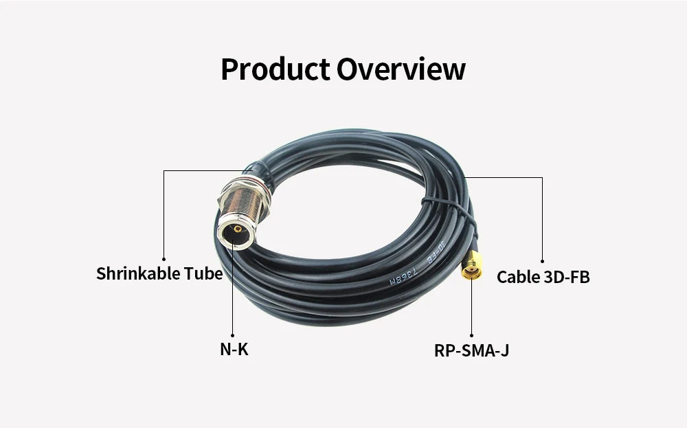 Outdoor LoRa Antenna 868 MHz for Meshtastic Helium Miner 868MHz Hotspot Antennas for Lorawan Long Range RP SMA Male with Cable