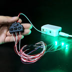 Pre-wired 3V #0402 SMD LED Yellow,30cm wires pre soldered,hobby model kit/car/railway/railroad/starship/gundam lighting