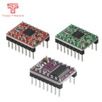 3D Printer Parts A4988 With Heat Sink StepStick Stepper Motor Driver Carrier Reprap 4-layer PCB Replace 1.4 MKS GEN Board