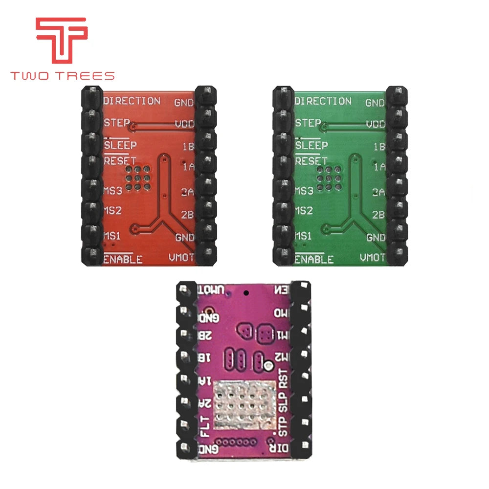 3D Printer Parts A4988 With Heat Sink StepStick Stepper Motor Driver Carrier Reprap 4-layer PCB Replace 1.4 MKS GEN Board