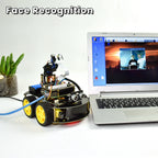 Keyestudio Raspberry Pi 4B Robot Car+5 Megapixels Camera Module Python Programming For Raspberry Pi 4B(No Raspberry Pi Board )