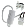 TY-QZ-007 Refrigerator Compressor Replacement PTC Starter Relay & Capacitor CBB65 & Overload Protector Kit for Danby Freezer