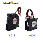 DC Cooling Fan 5V 12V 24V 3010/4010/5015/5010 Dupont Wire Cooler 5015 Turbo Blower Radiator Fans for 3D Printer Cooling