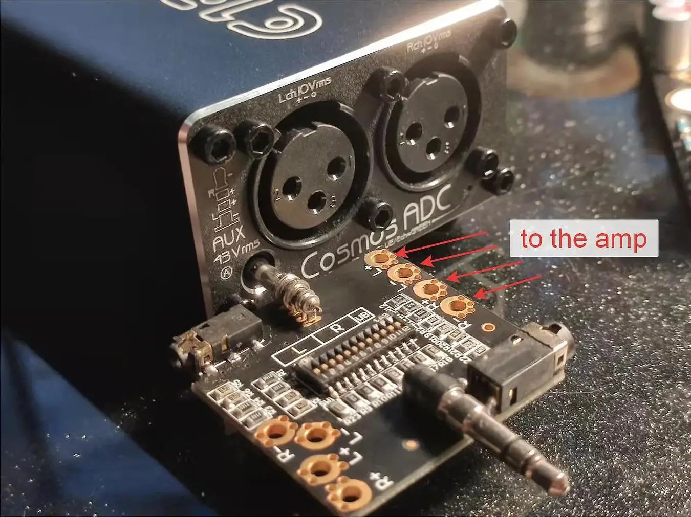 E1DA Cosmos ADC DM Hi-Precision Analog To Digital Converter For Audio Testing