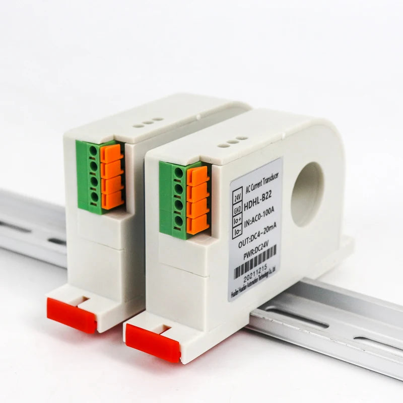 0-50A Input DC AC Hall Effect Current Transducer Output 4-20mA
