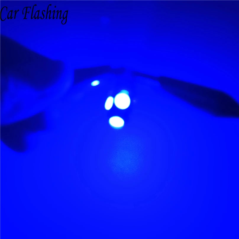 Car Flashing 100Pcs Promotion T10 5 smd 1206 5led 5SMD Car signal LED Light 194 168 192 W5W 3020 12v Auto Wedge Lighting DC lamp