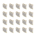 UXCELL 20Pcs DIP Switches BCD Code Thumb wheel Switch KM2 0-9 Digital Black Cream 30x18x8mm for Design of Accounting Systems