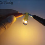 Car Flashing 100Pcs Promotion T10 5 smd 1206 5led 5SMD Car signal LED Light 194 168 192 W5W 3020 12v Auto Wedge Lighting DC lamp