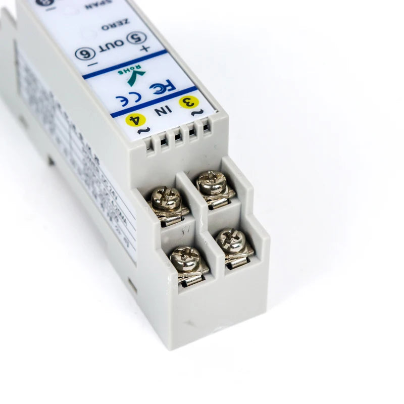 HDH-26 AC Current Transmitter 0-1A 0-5A 0-10A Input 4-20mA 0-5v 0-10V Output DC24V Power AC Current Transducer Sensor