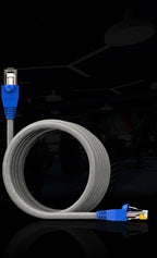 AMPCOM RJ45 Connector Strain Relief Boots Cover for CAT6/5E/5 Ethernet Cable, Plastic Lan Cable Strain Connector Boot Ends Caps