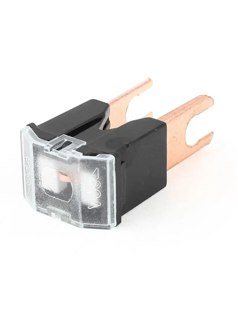 X Autohaux 80A Car Pal Fuse Pacific Type Male Slow Blow Fuse 2 Blades Black Universal For Auto Car Accessories