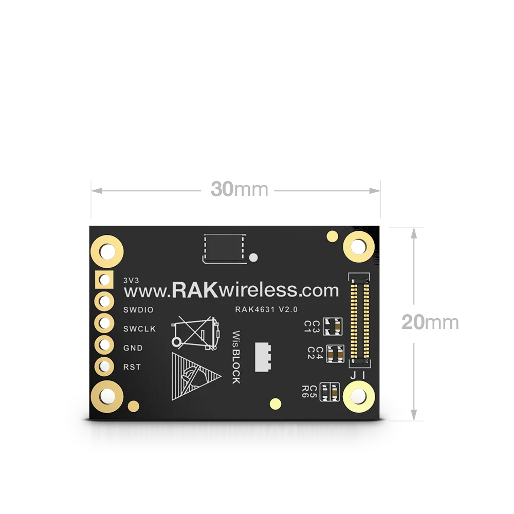 RAK Nordic NRF52840 BLE Core Module For LoRaWAN With LoRa SX1262   RAK4631  RAK4631-R  RAKwireless