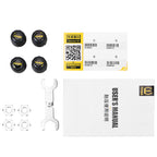 Bluetooth 4.0 5.0 Car Tire Pressure Sensor APP Display Android iOS BLE TPMS Universal External Alarm Tire Pressure Sensors