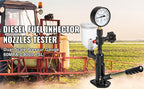SucceBuy DieselFuel Injector Tester 6000PSI With DualScale Gauge Engine FuelTest Tool Diesel Injector Nozzle Pop Pressure Tester