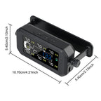 H13 Truck Car Tyre Pressure Monitor 6 External Sensors Tire Pressure Monitoring System Intelligent Temperature Warning Fuel Save