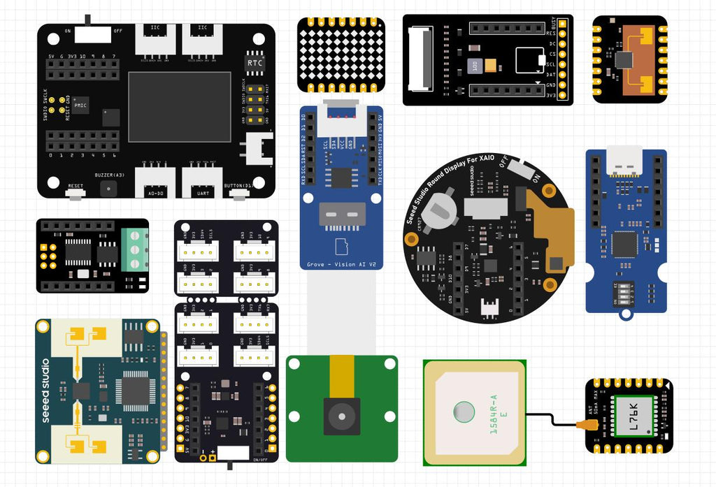 nRF52840 Development Board Arduino Seeed Studio XIAO nRF52840 Sense Plus Bluetooth-enabled Dev Board BLE
