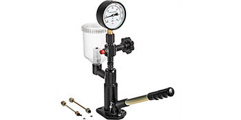 SucceBuy DieselFuel Injector Tester 6000PSI With DualScale Gauge Engine FuelTest Tool Diesel Injector Nozzle Pop Pressure Tester